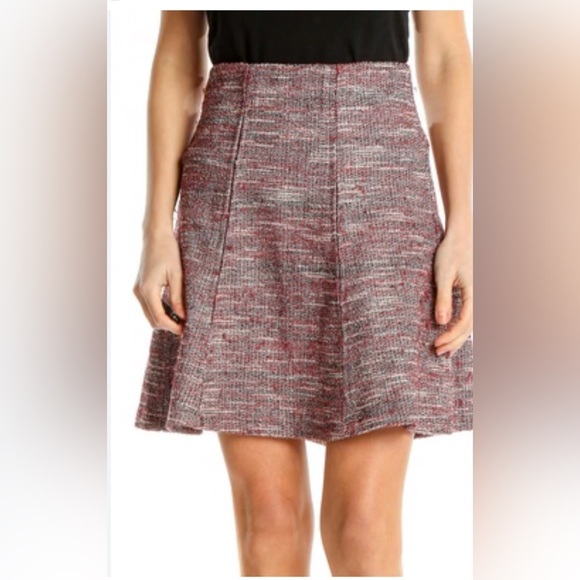 LOFT Dresses & Skirts - Loft tweed preppy pleated mini skirt clueless mean girls business casual dainty